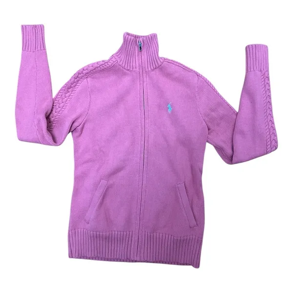 Polo Ralph Lauren Pink Turtleneck Sweater - Image 3