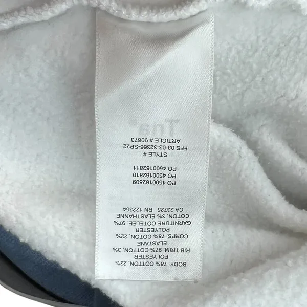 Aritzia Tna Cozy Fleece‎ Perfect Crew Sweatshirt Pullover White Size Large - Image 13