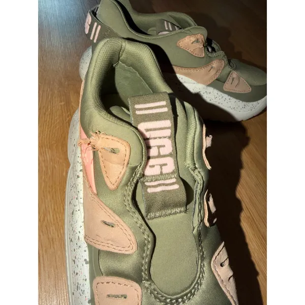 UGG LA Flex Sneakers Burnt Olive Pink Slip On Shoes Womens 7 - Image 2
