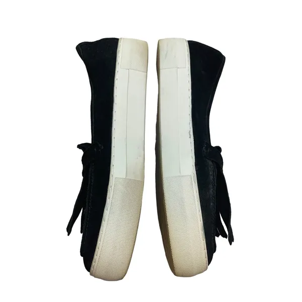J/Slides Loafers Black Suede Platform Sneakers 10 Tassels Shoes Preppy Academia - Image 8