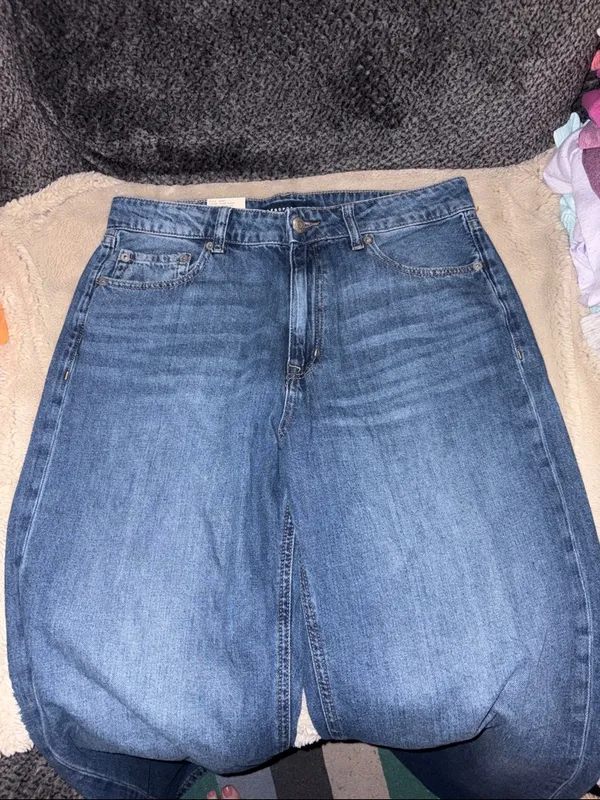 NWT Aeropostale High Rise Wide Leg Jeans, Size 10 - Image 2