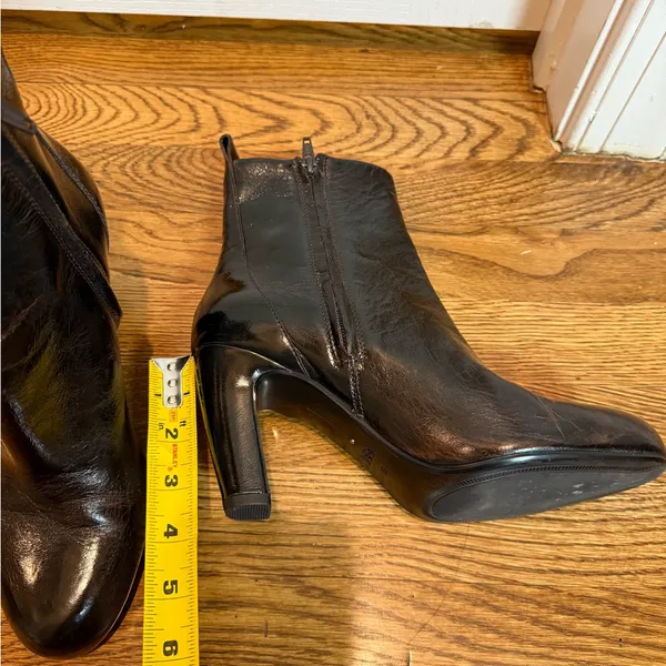 Zara Dark Brown Ankle Boots size 38 - Image 6