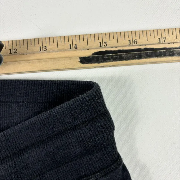 Lululemon Pants Womens 8 Black Jogger Relaxed‎ Fleece Drawstring Zip Pocket - Image 6