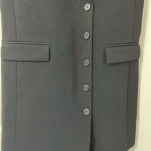 The Kooples Black Mini Sleeveless Blazer Dress(Size Small) - Image 10