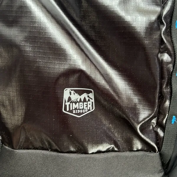 Timber Ridge Xplorer Hiking Pack Backpack Glossy Black - Image 4
