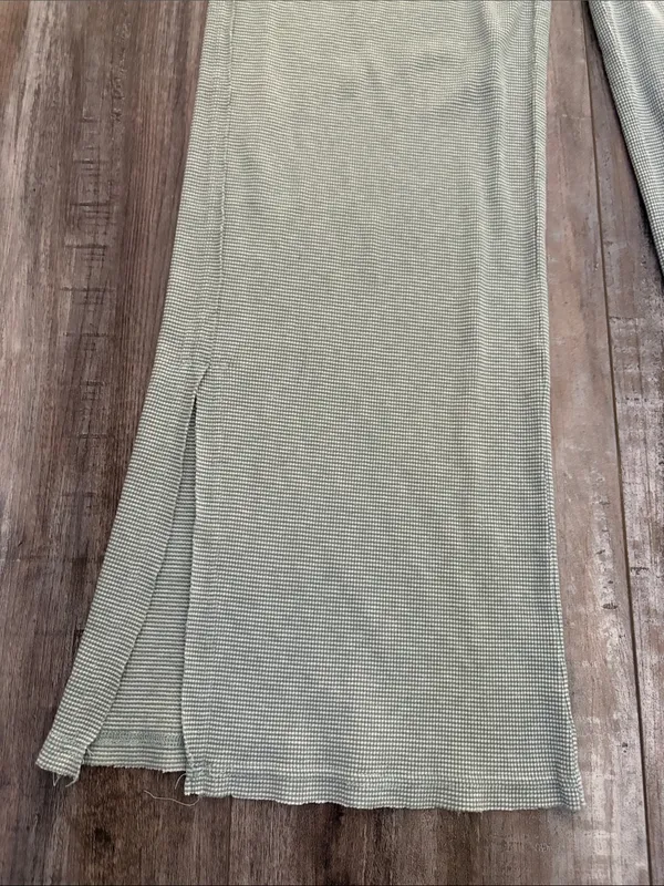 Free People Striped Slit Hem Lounge Sleep Pants XS - Image 2