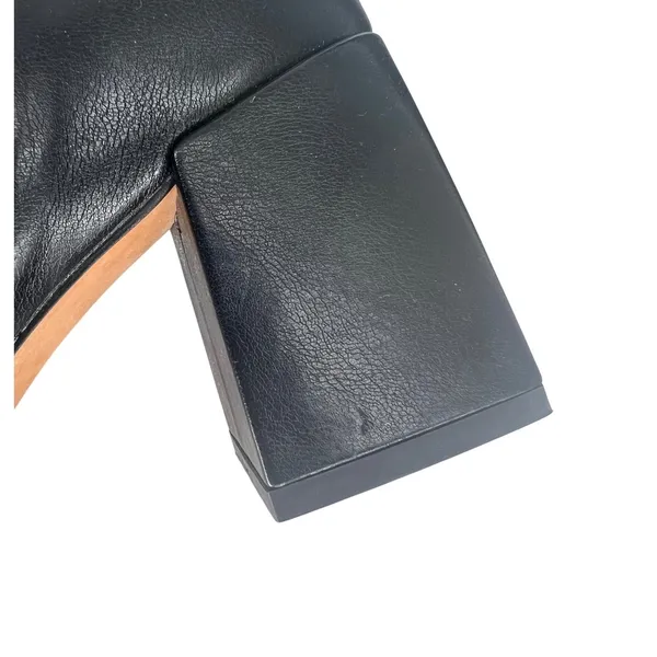 Silent‎ D Carina Heeled Ankle Boots Black Leather Size 39 - Image 11
