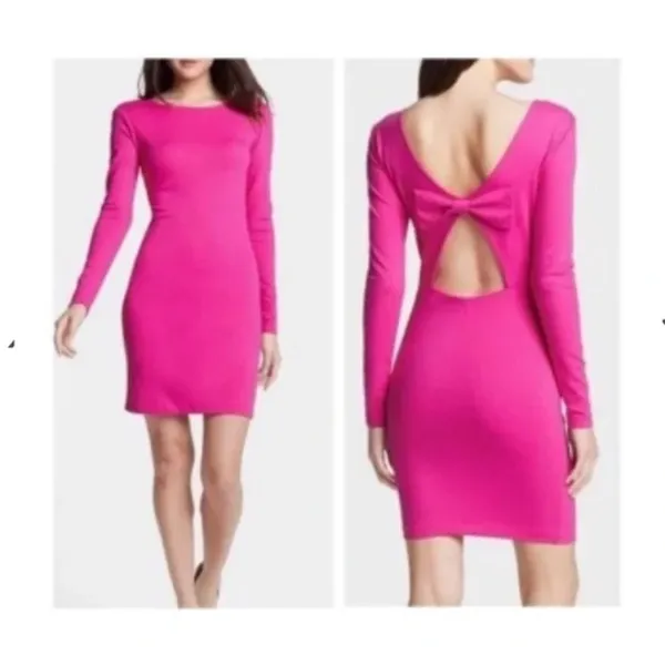 Amanda Uprichard Vibrant Pink Dress - Image 2
