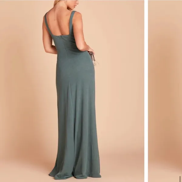 Birdy Grey Alex Convertible Maxi Dress Sea Glass Green Formal Bridesmaid Medium - Image 4