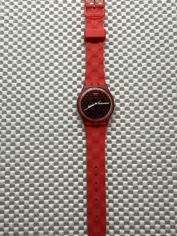 Swatch Watch Love In Scarlet SO287122 Contemporary 2026 - Image 5