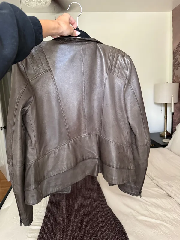 Vera Pelle Authentic Italian Leather Jacket - Image 2