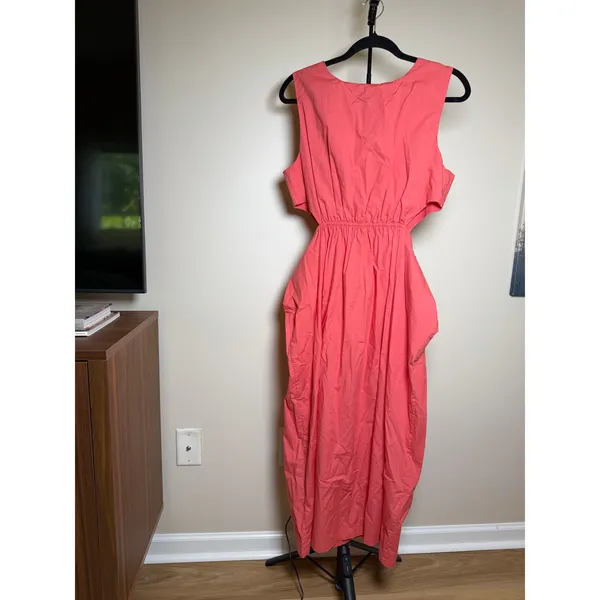 Rails Yvette Spiced Coral Midi Dress NWT Size Large - Image 4