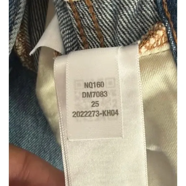 Madewell Superwide-Leg Jeans in Fannin Wash in fannin wash sz. 25 - Image 10