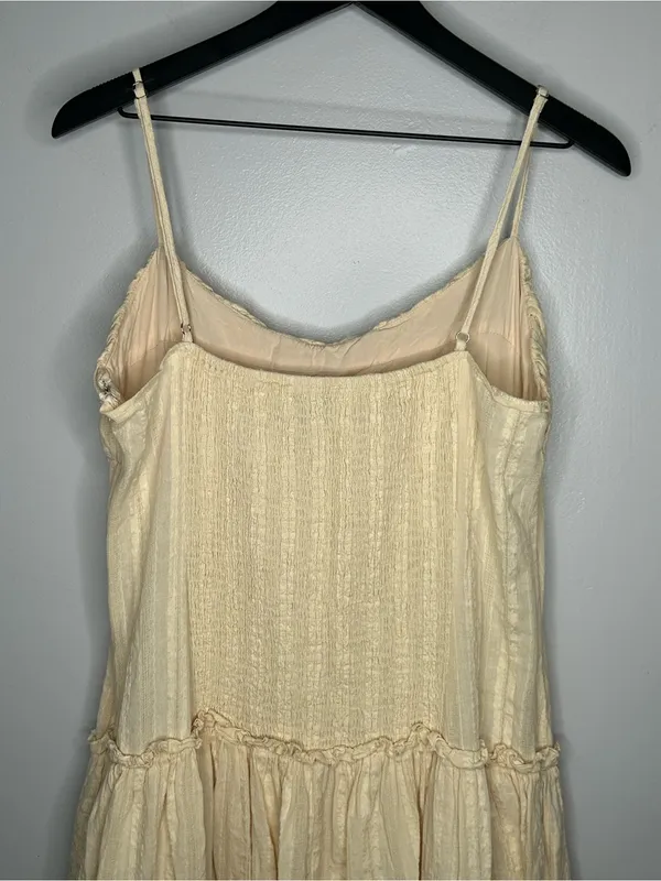 Peppermayo Jacinda Cream Drop Waist Maxi Dress Size 2X - Image 7