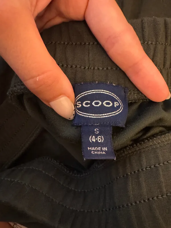 Scoop green sweatpants - Image 2
