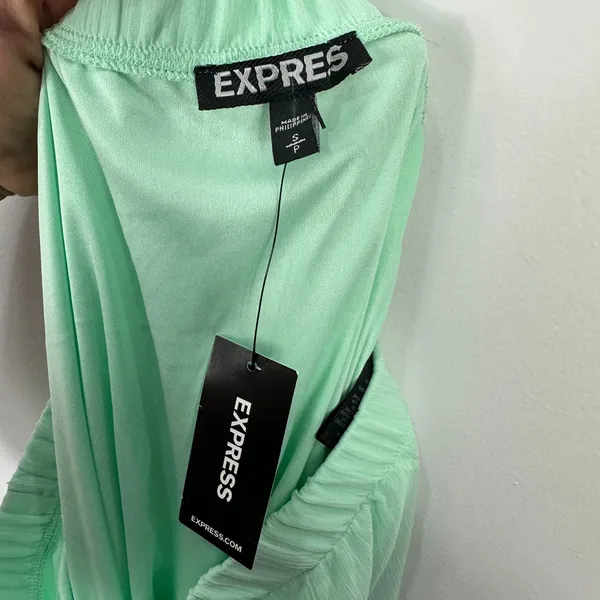 Express Skirt Small Mint Sheer Maxi Y2K‎ Fairycore Coquette Pastel Aesthetic NWT - Image 5