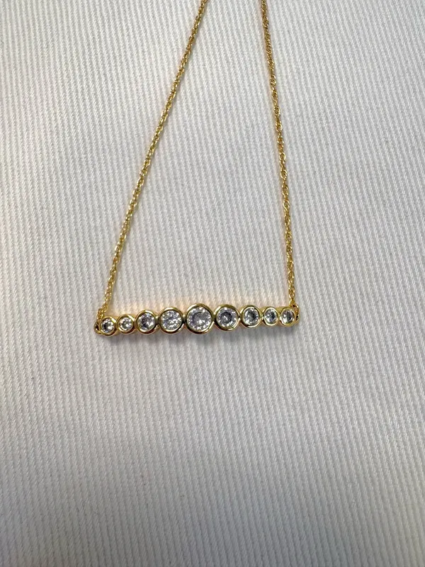 Kate Spade Bracelet Gold Circle Slider Adjustable - Image 2