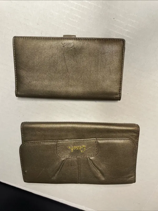 Coach Ashley Satchel Style F15513 Metallic Bronze Leather Carryall Shoulder Bag - Image 12