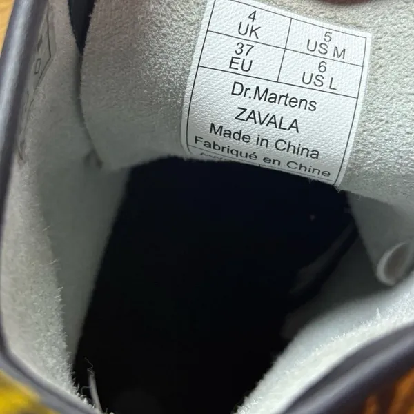 Dr.‎ Martens White Combat Boots M5/W6 - Image 7
