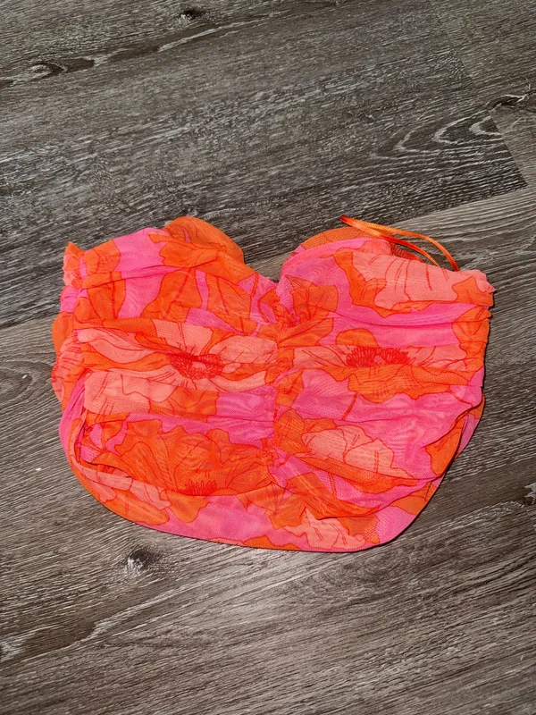 ZARA Corset Top Floral - Image 2