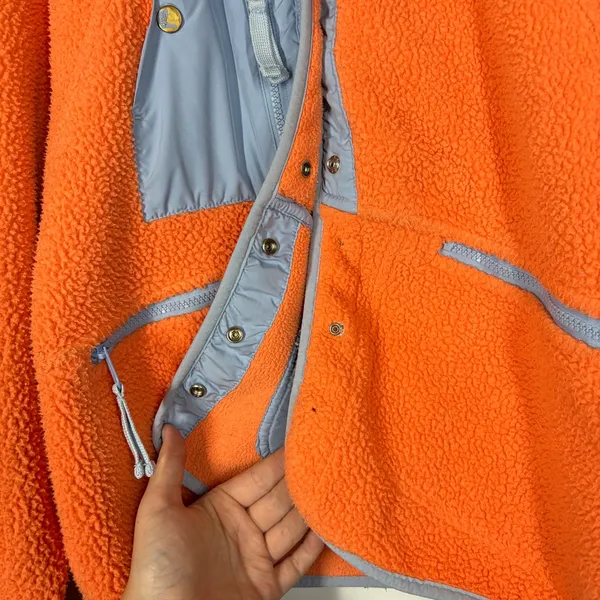 FLAW Free People Rocky Ridge Fleece Jacket Size XS - Image 5