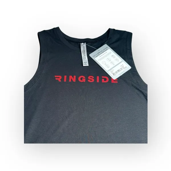 new Lorna Jane 𖣴 Hustle Tank 𖣴 Black w/ Red Ringside Print 𖣴 Small 𖣴 Life Time - Image 5