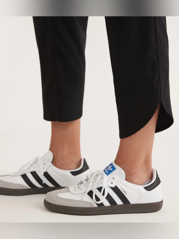 Marine Layer Allison Black Elastic-Waist Pants,Size S,97%Tencel,3%Spandex - Image 7