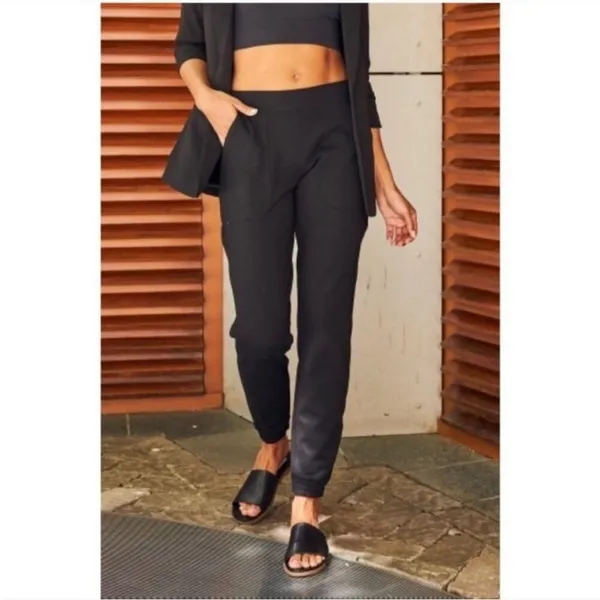 Spanx‎ The Perfect Pant Ankle Jogger Black Pant Womens Size S - Image 3