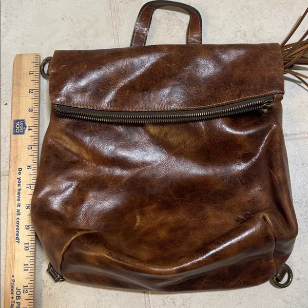 #Authentic PATRICIA NASH *Luzille* Leather Backpack Convertible‎ - Image 7