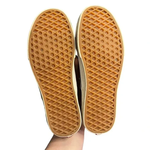VANS Classic Slip-On Charcoal Gray Unisex Canvas Sneakers Men's 6.5/Women's 8.0‎ - Image 7