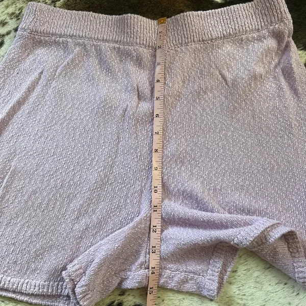 FREE PEOPLE BEACH Phia sweater set Blush Lilac Matching‎ Open Back Halter Size L - Image 7