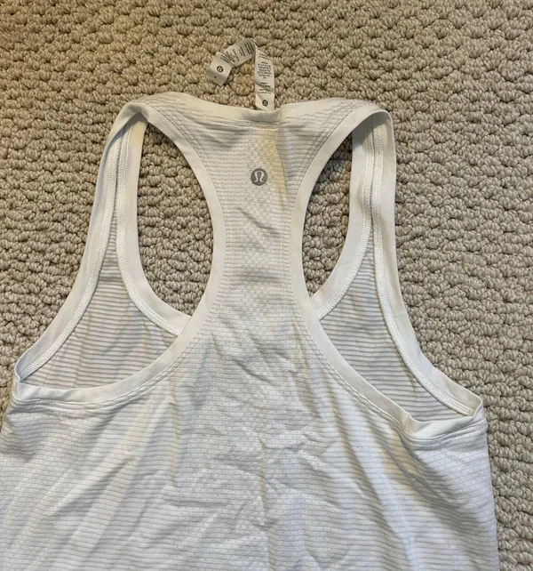 Lululemon Swiftly Tech Racerback Tank 4 White - Image 3