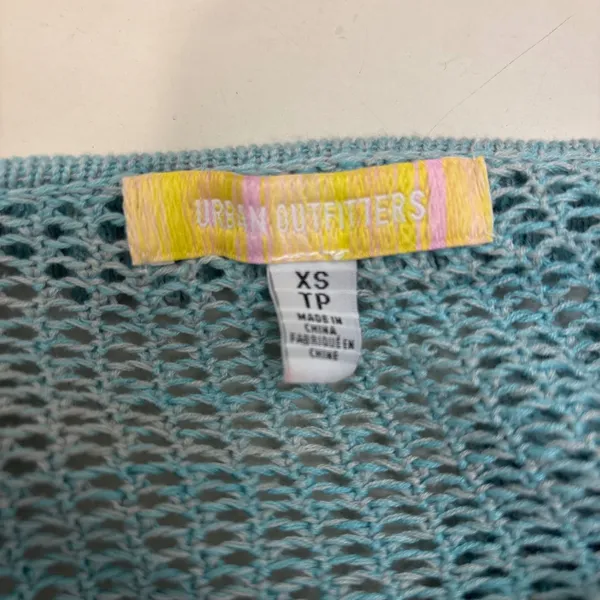 Urban Outfitters Open Knit Flyaway Cardigan XS‎ Boho Y2K Fairycore Crochet - Image 4