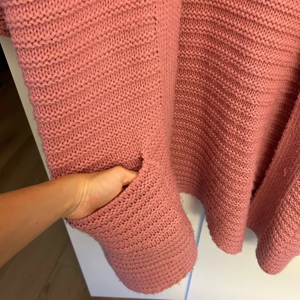 Knit cardigan Purple - Image 3