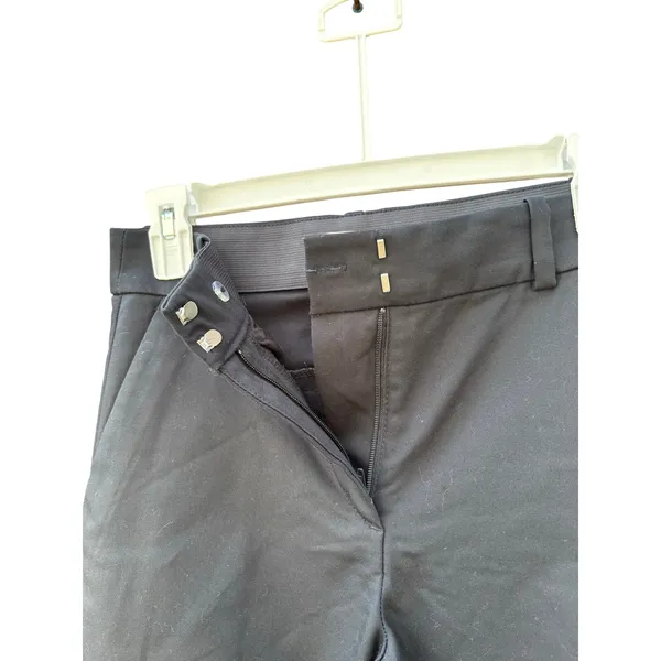 H&M Dress Pants Womens US 2 Gray Slim Ankle Career Office Stretch Trouser - Image 8