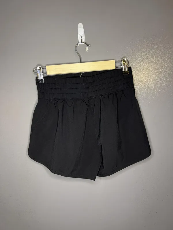GapFit Running Shorts Womens XS Black Lined Lightweight Elastic Waist Athletic - Image 3