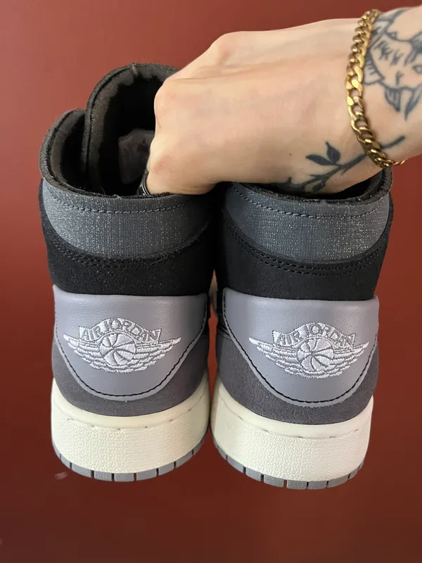 Air Jordan 1 Mid SE Craft GS ‘Inside Out - Black’ - Image 4