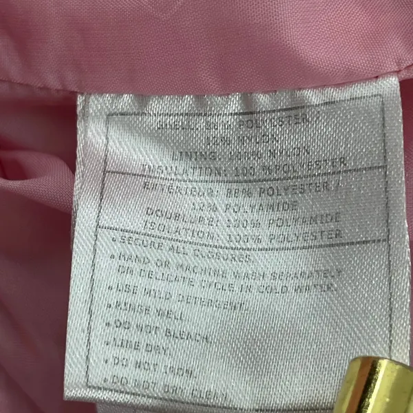 Ariat Women's XL Pink Softshell Vest Wind Water Resistant Equestrian Team Logo - Image 8
