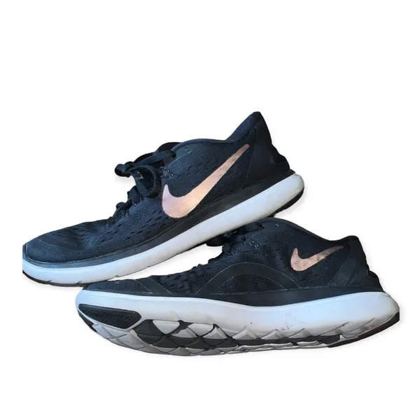 Nike🦎Flex 2017 right now Black/Metallic Red Bronze - Image 6