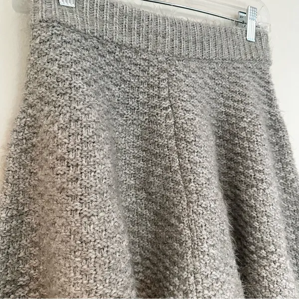 Lovers + Friends Skater Mini Skirt Womens Small Grey Coquette Soft‎ Girl Revolve - Image 7