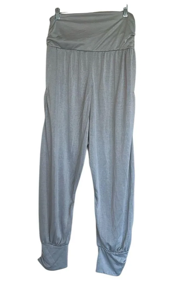 NWOT FREE PEOPLE Movement X Free People Victory Harem Pants - Beach Fog - Image 6