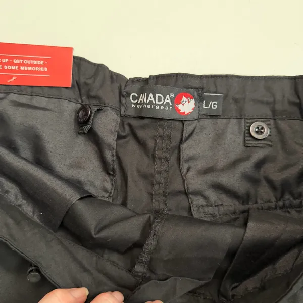 Canada Weather Gear Pants Cargo Flex 4 Way Stretch Lightweight Gorpcore Black - Image 16