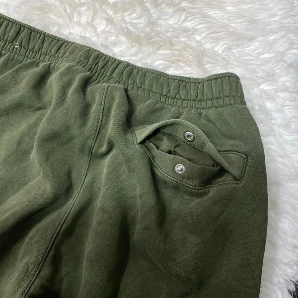 Nike Women'S Olive Green Elastic Waist Jogger Sweat Pants Activewear Gym Comfy - Image 8