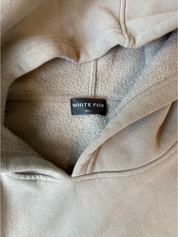 White Fox Boutique Offstage Hoodie in Fawn - Image 6