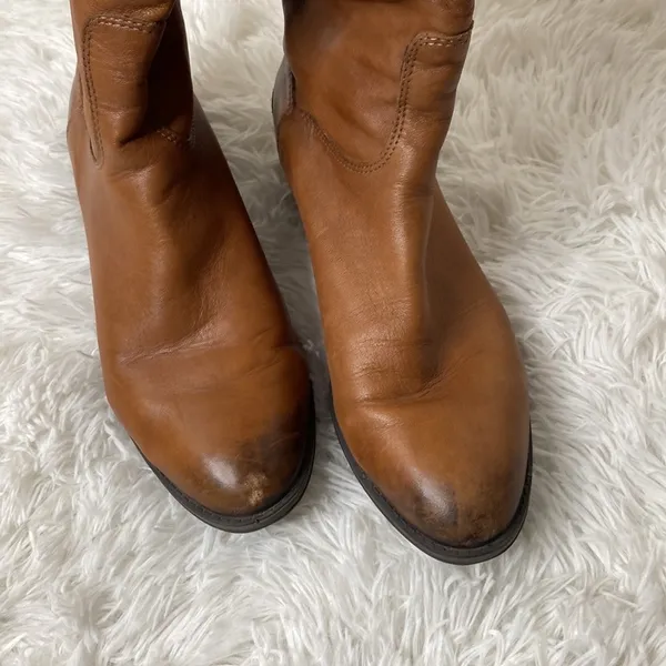 Sam Edelman faux leather brown riding boots - Image 7