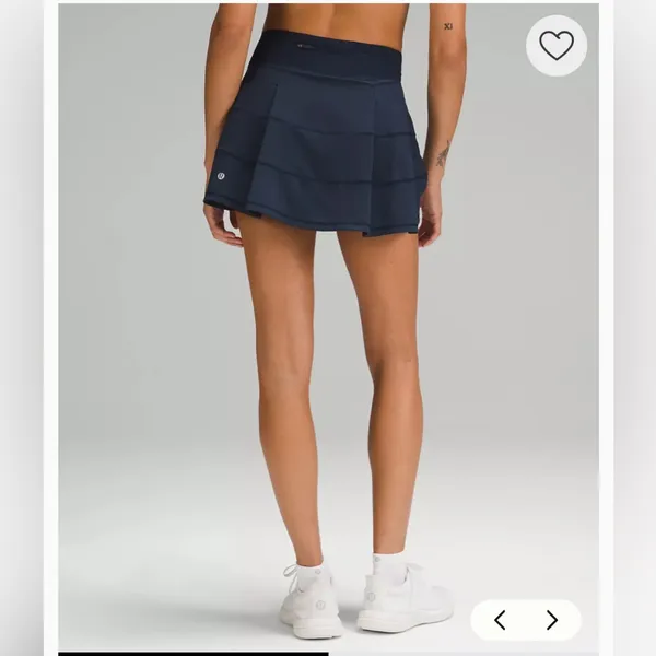 Lululemon Athletica Dark Blue Mini Skirt - Image 2
