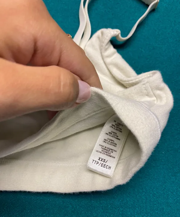 Cotton Jersey Scoop Bralette - Image 4