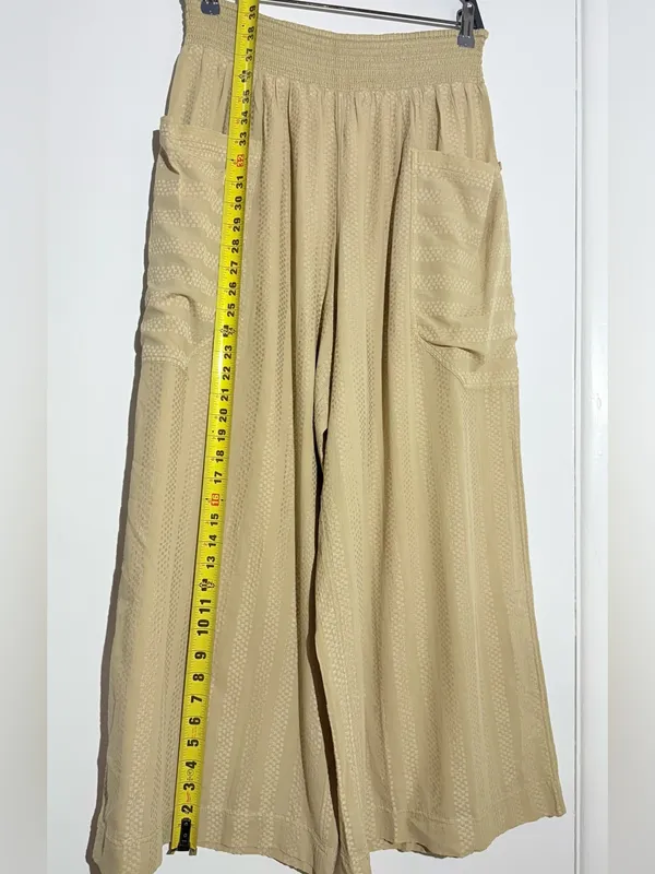 Free People Take It Easy House Pant in Tan NWOT - Image 8