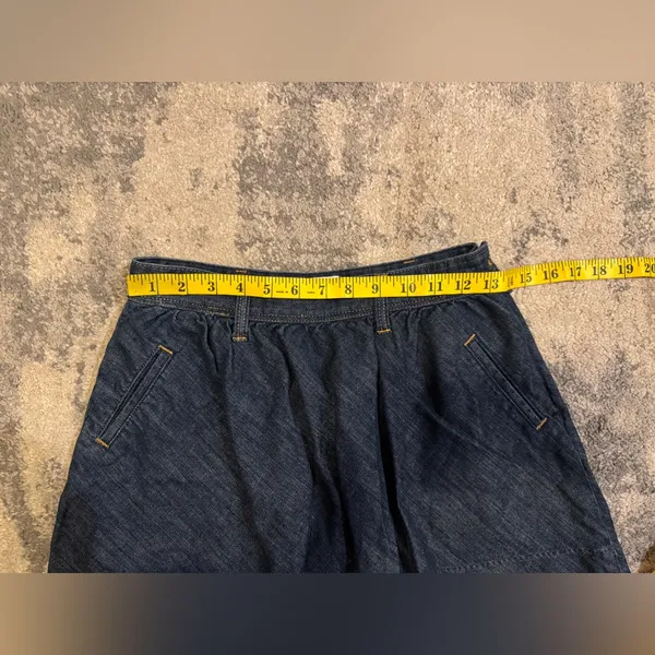 Abercrombie &Fitch Blue Denim Mini Skirt - Image 4
