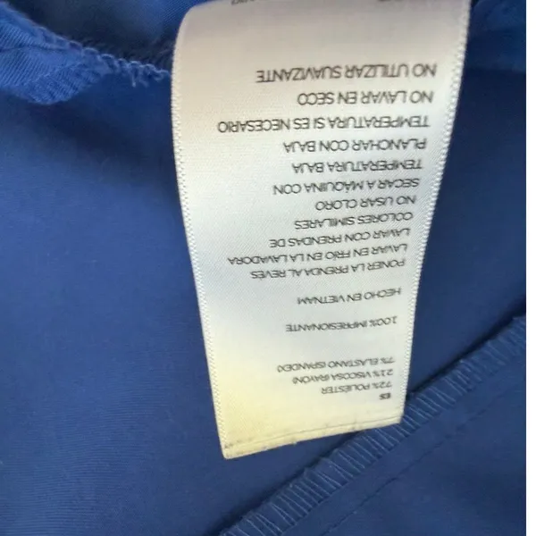 Figs Casma Three-Pocket Scrub Blue Top Size 3XL - Image 4